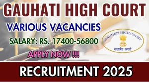 Gauhati High Court Recruitment 2025 - Apply Online for 13 Group D, Library Assistant and More Posts