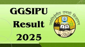 GGSIPU Result 2025 Released at ggsipu.ac.in Direct Link to Download 2nd, 4th and 6th Semester Result