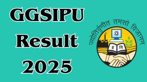 GGSIPU Result 2025 Released at ggsipu.ac.in Direct Link to Download 2nd to 8th Semester Result