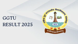 GGTU Result 2025 Released at ggtuexam.com Direct Link to Download UG Course Result