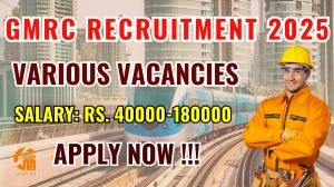 GMRC Recruitment 2025 - Apply Online for 39 Manager, Section Engineer and More Posts GMRC Recruitment 2025 - Apply Online for 39 Manager, Section Engineer and More Posts