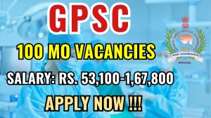 GPSC Medical Officer Recruitment 2025 - Apply Online for 100 Posts GPSC Medical Officer Recruitment 2025 - Apply Online for 100 Posts