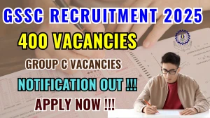GSSC Group C Recruitment 2025 - Apply Online for 439 Junior Engineer, Lineman and More Posts GSSC Group C Recruitment 2025 - Apply Online for 439 Junior Engineer, Lineman and More Posts