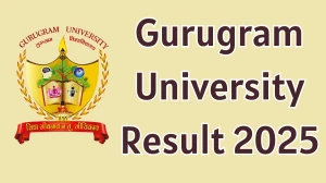 Gurugram University Result 2025 Released at gurugramuniversity.ac.in Direct Link to Download 4th and 6th Semester Result