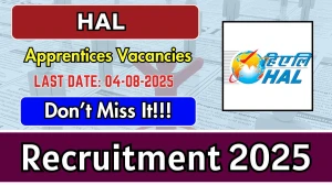 HAL Apprentices Recruitment 2025 - Apply Online