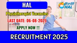 HAL Physiotherapist Recruitment 2025 - Apply Offline