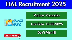 HAL Recruitment 2025 - Apply Offline for 04 Accounts Assistant, Administrative Officer and Other Posts