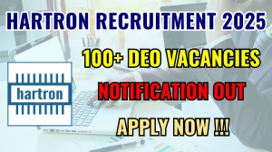 HARTRON DEO Recruitment 2025 - Apply Online for 170 Posts HARTRON DEO Recruitment 2025 - Apply Online for 170 Posts