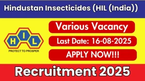HIL (India) Recruitment 2025 - Apply Offline for 13 Manager, Microbiologist and More Posts
