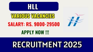HLL Recruitment 2025 - Apply Offline for 11 Accounts Officer, Lab Analyst and More Posts HLL Recruitment 2025 - Apply Offline for 11 Accounts Officer, Lab Analyst and More Posts