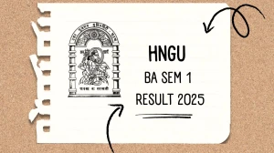 HNGU BA Sem 1 Result 2025 Released at ngu.ac.in Direct Link to Download 1st Sem Result HNGU BA Sem 1 Result 2025 Released at ngu.ac.in Direct Link to Download 1st Sem Result