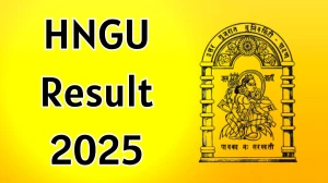 HNGU Result 2025 Released at ngu.ac.in Direct Link to Download 2nd Semester Result