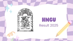 HNGU Result 2025 Released at ngu.ac.in Direct Link to Download 4th, 10th Sem Result