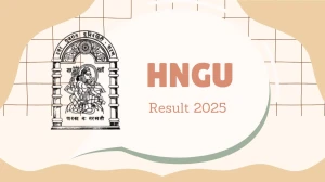 HNGU Result 2025 Released at ngu.ac.in Direct Link to Download 4th Sem Result