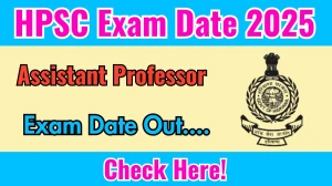HPSC Assistant Professor (Political Science) SKT Exam Date 2025 Released – Check Schedule at hpsc.gov.in HPSC Assistant Professor (Political Science) SKT Exam Date 2025 Released – Check Schedule at hpsc.gov.in