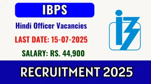 IBPS Hindi Officer Recruitment 2025 - Apply Online