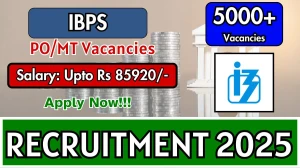IBPS PO Notification 2025 Released: 5208 Vacancies, Application Dates, Eligibility, and Exam Schedule IBPS PO Notification 2025 Released: 5208 Vacancies, Application Dates, Eligibility, and Exam Schedule