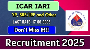 ICAR IARI Recruitment 2025 - Apply Offline for 06 Young Professional II, Project Assistant and Other Posts