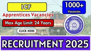 ICF Apprentices Recruitment 2025 - Apply Online for 1010 Posts ICF Apprentices Recruitment 2025 - Apply Online for 1010 Posts