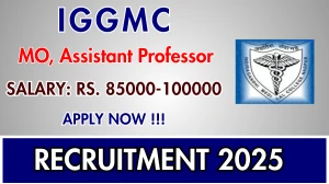 IGGMC Recruitment 2025 - Apply Offline for 08 MO, Assistant Professor Posts IGGMC Recruitment 2025 - Apply Offline for 08 MO, Assistant Professor Posts