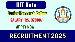 IIIT Kota Junior Research Fellow Recruitment 2025 - Apply Online IIIT Kota Junior Research Fellow Recruitment 2025 - Apply Online