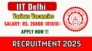 IIT Delhi Recruitment 2025 - Apply Offline for 12 Research Associate, Project Attendant and More Posts IIT Delhi Recruitment 2025 - Apply Offline for 12 Research Associate, Project Attendant and More Posts