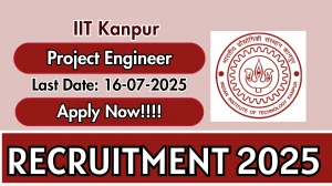 IIT Kanpur Project Engineer Recruitment 2025 - Apply Online
