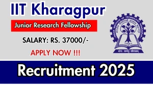 IIT Kharagpur Junior Research Fellowship Recruitment 2025 - Apply Online IIT Kharagpur Junior Research Fellowship Recruitment 2025 - Apply Online