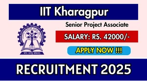 IIT Kharagpur Senior Project Associate Recruitment 2025 - Apply Online IIT Kharagpur Senior Project Associate Recruitment 2025 - Apply Online