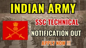 Indian Army SSC Technical Recruitment 2025 - Apply Online