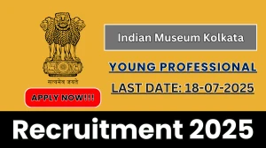 Indian Museum Kolkata Young Professional Recruitment 2025 - Apply Offline