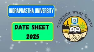 Indraprastha University Date Sheet 2025 Announced @ ipu.ac.in Details Here