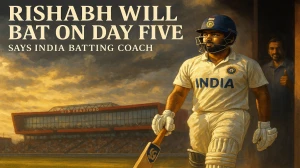 Injured Rishabh Pant to Bat on Day Five of Fourth Test, Confirms India Batting Coach