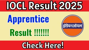 IOCL Apprentice Result 2025 Out at iocl.com, Direct Link to Download Result PDF Here IOCL Apprentice Result 2025 Out at iocl.com, Direct Link to Download Result PDF Here