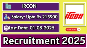 IRCON Chief General Manager/ General Manager Recruitment 2025 - Apply Offline