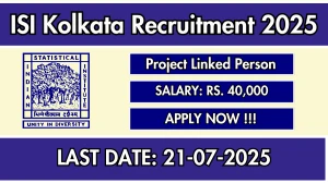 ISI Kolkata Project Linked Person Recruitment 2025 - Apply Offline ISI Kolkata Project Linked Person Recruitment 2025 - Apply Offline