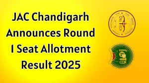 JAC Chandigarh Announces Round 1 Seat Allotment Result 2025 Out at admissions.nic.in Direct Link to Download B.Tech Admissions Result