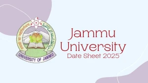 Jammu University Date Sheet 2025 Announced @ coeju.com Details Here Jammu University Date Sheet 2025 Announced @ coeju.com Details Here