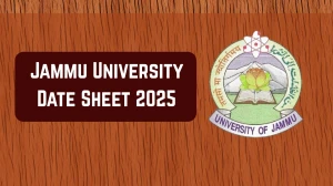 Jammu University Date Sheet 2025 Announced @ coeju.com Details Here