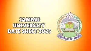 Jammu University Date Sheet 2025 Announced @ coeju.com Details Here