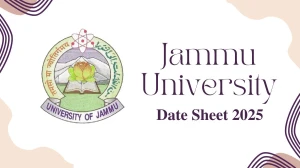 Jammu University Date Sheet 2025 Announced @ coeju.com Details Here Jammu University Date Sheet 2025 Announced @ coeju.com Details Here