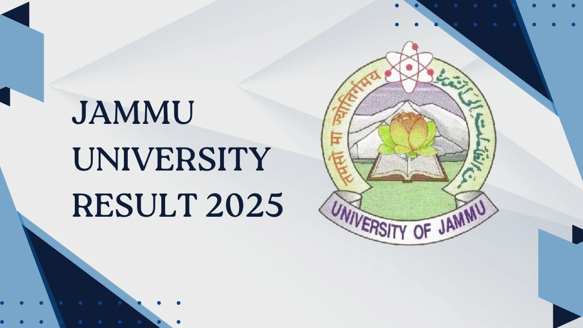 Jammu University Result 2025 Released at coeju.com Direct Link to Download 1st, 2nd Sem Result