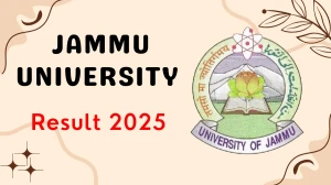Jammu University Result 2025 Released at coeju.com Direct Link to Download 1st Semester Result