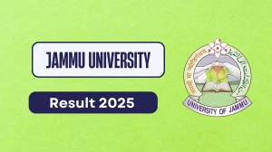 Jammu University Result 2025 Released at coeju.com Direct Link to Download 6th Sem Result