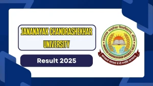 Jananayak Chandrashekhar University Result 2025 Released at jncu.in Direct Link to Download 1st Sem Result Jananayak Chandrashekhar University Result 2025 Released at jncu.in Direct Link to Download 1st Sem Result
