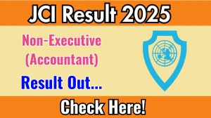 JCI Non-Executive (Accountant) Result 2025 Out at jutecorp.in, Direct Link to Download Result PDF Here
