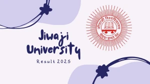 Jiwaji University Result 2025 Released at univindia.com Direct Link to Download 2nd, 4th, 6th, 10th Sem Result