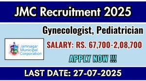 JMC Recruitment 2025 - Apply Online for 06 Gynecologist, Pediatrician Posts JMC Recruitment 2025 - Apply Online for 06 Gynecologist, Pediatrician Posts