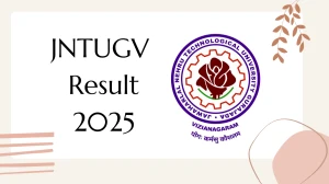 JNTUGV Result 2025 Released at jntugv.edu.in Direct Link to Download 2nd Semester Result