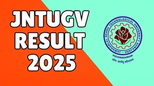JNTUGV Result 2025 Released at jntugv.edu.in Direct Link to Download 4th Semester Result